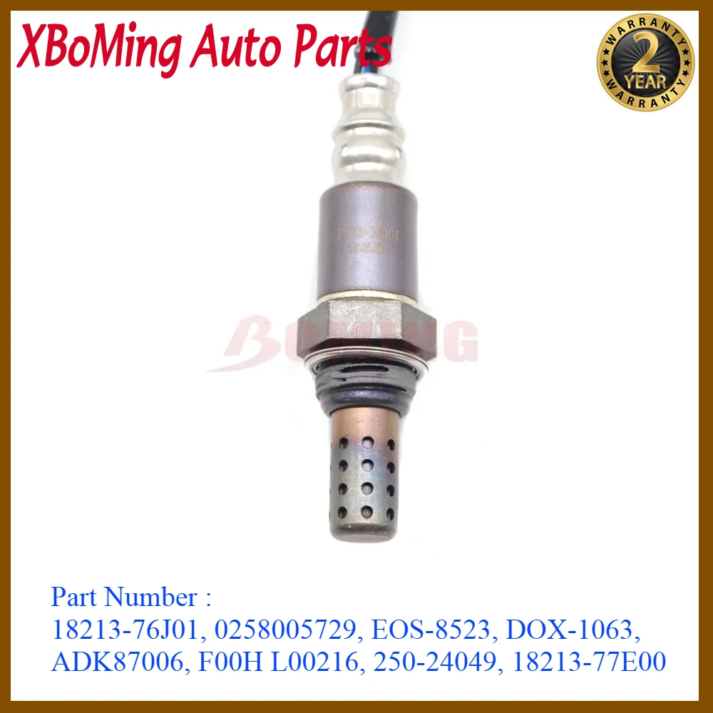 

18213-76J01 Передний датчик соотношения воздуха и топлива O2 кислорода для Suzuki Jimny 1.3 VITARA 1821376J01 0258005729 18213-77E00