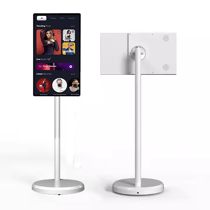 OFD  21.5 Inch Android Smart Screen Portable Tv With Battery Mobile Moveable Monitor Touch Screen Interactive Lcd Display