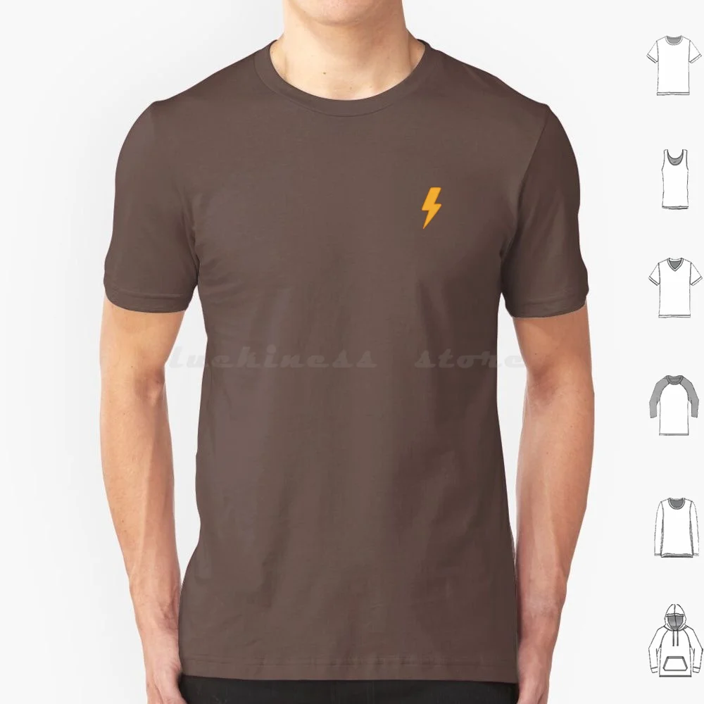 Lightning T Shirt Cotton Men Women Diy Print Lightning Electricity Shock Jolt