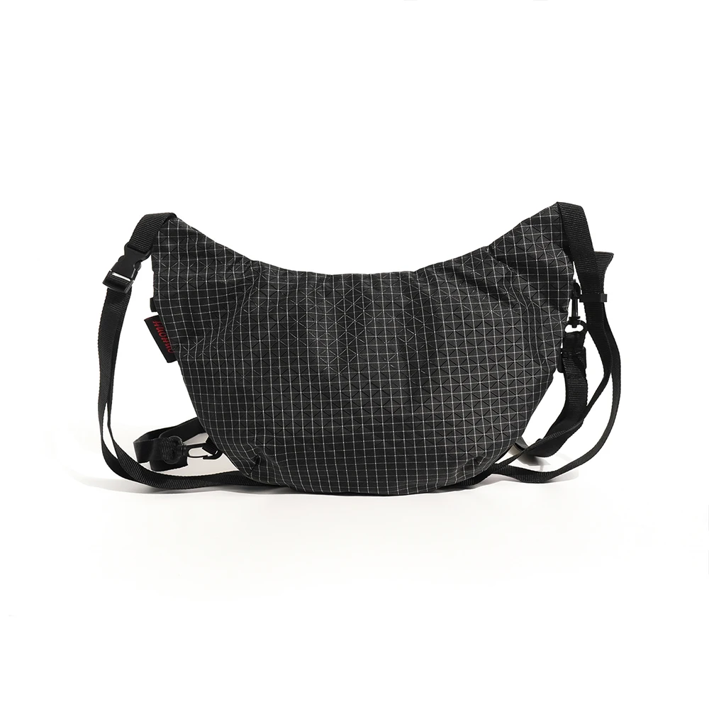 Crossbody Bag, Sling Pack Color Block Lightweight Adjustable Strap Multi Pockets Casual Shoulder Bag for Hiking Camping Trip