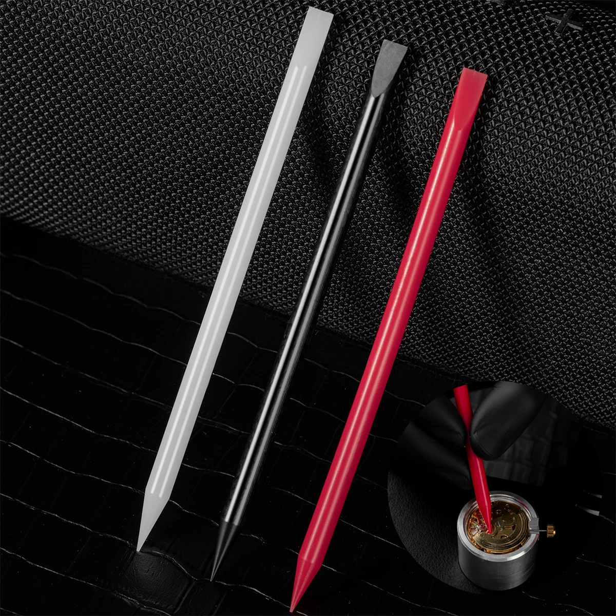Uhr Zifferblatt Reinigung Stift Kunststoff Staub Entfernung Tragbare Professionelle Bewegung Reinigung Halten Stick Uhrmacher Uhr Reparatur Werkzeug