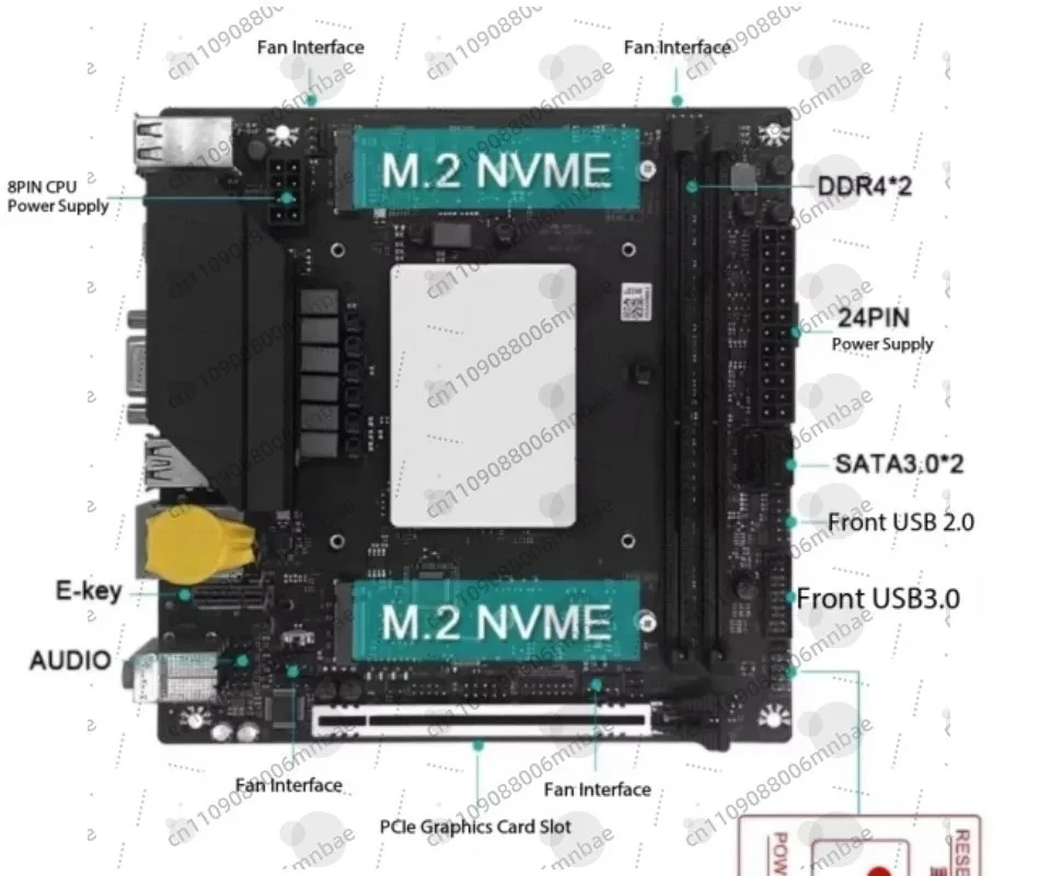 Onboard for CPU Kit I9 Motherboard 13th Generation for 13900/12700H Gaming and Office DDR4