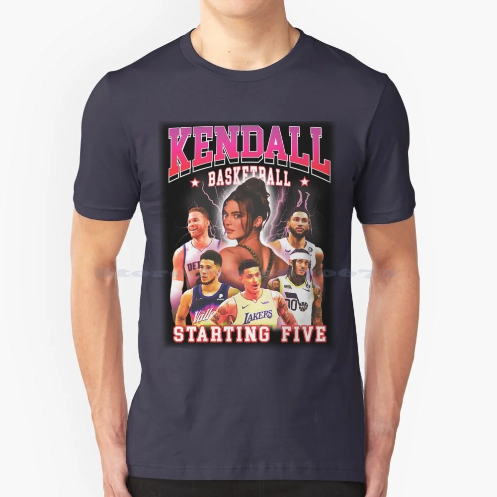 Camiseta de Kendall Jenner, camisa de Historia de citas de Kendall Jenner, de manga corta, 100% algodón