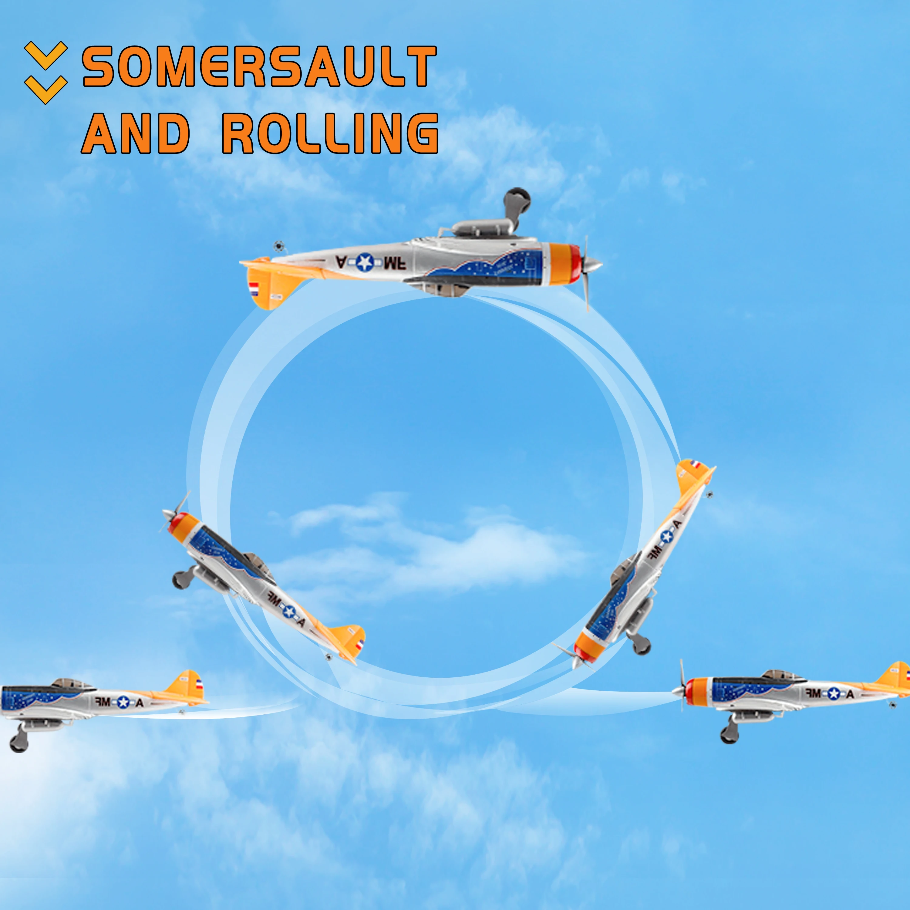 MF-A84 Vliegtuig 1/16 2.4G Afstandsbediening Vliegtuig 690mm Spanwijdte Vliegtuigen met vaste vleugel met Gyroscoop Borstelloze Zweefvliegtuig Model speelgoed