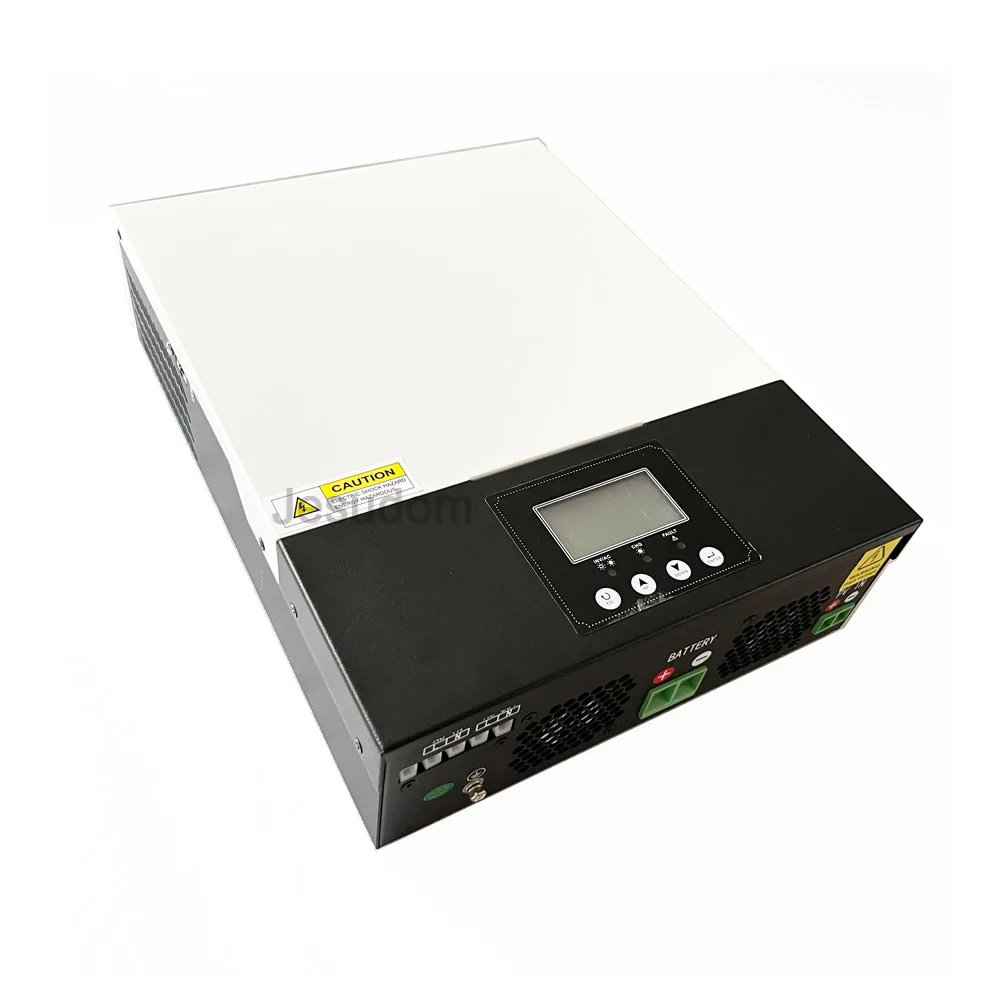 Jesudom 1500W 3000W To 230VAC Charge Current 80A Hybrid Solar Inverter MPPT12V24V Pure Sine Wave Output