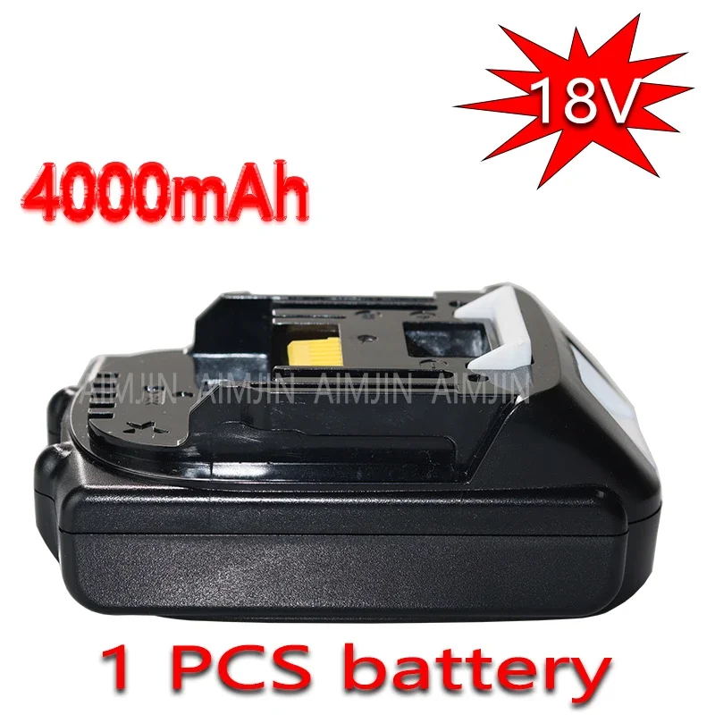 1PCS for Makita 18V Rechargeable Li-Ion Electric tool Battery4000mAh Replace Battery Indicator.for Makita Electric Drill battery