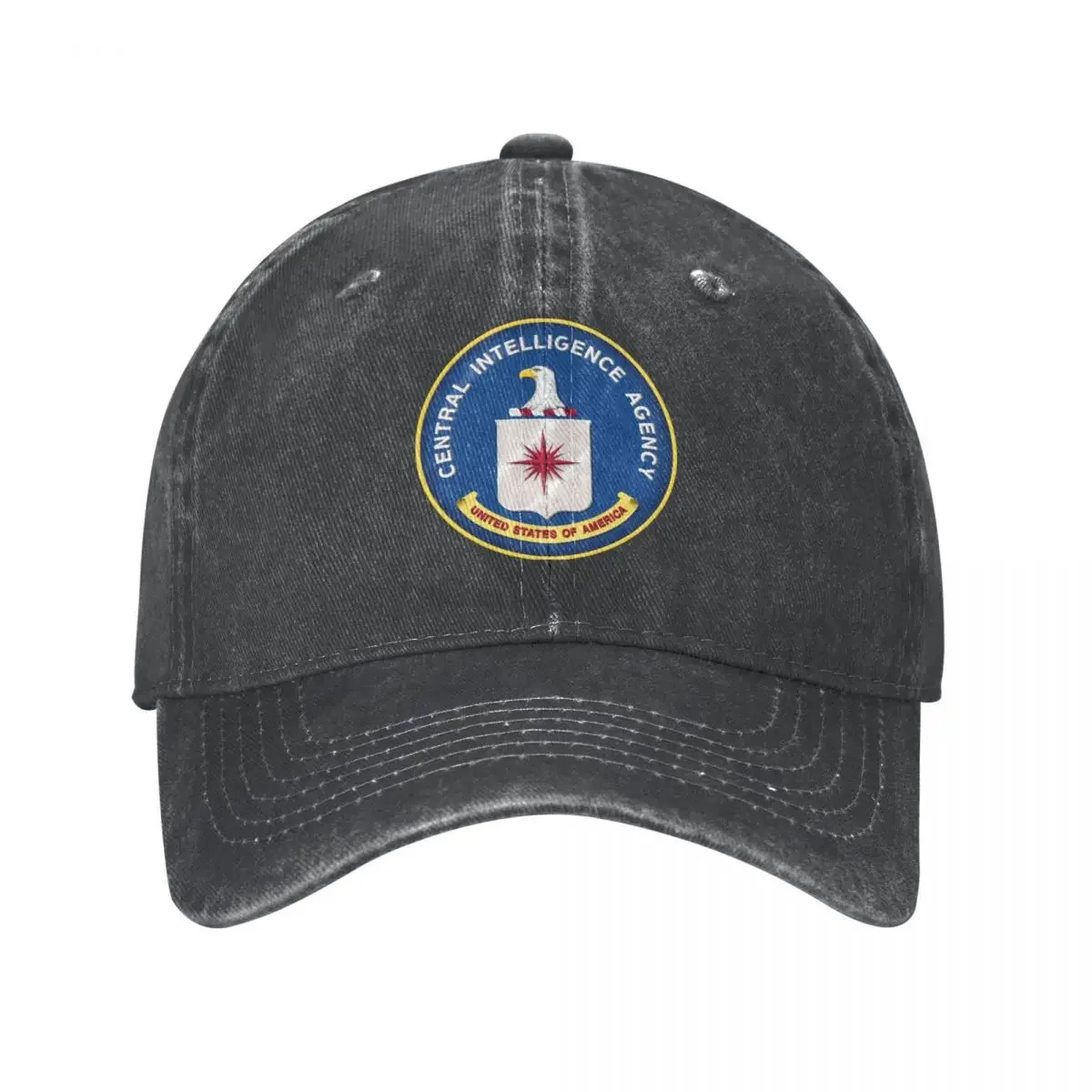 2024 CIA Funny Baseball Cap cotton Hats Adjustable Hat Fashion Casual Cap Truck driver Hat - view 2