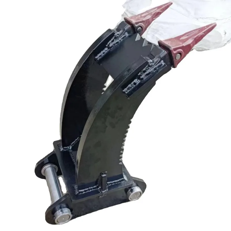 

Популярный высококачественный грейфер для корней деревьев, 35-тонный, с двойными зубьями, для экскаваторов, для обрезки деревьев и резки древесины