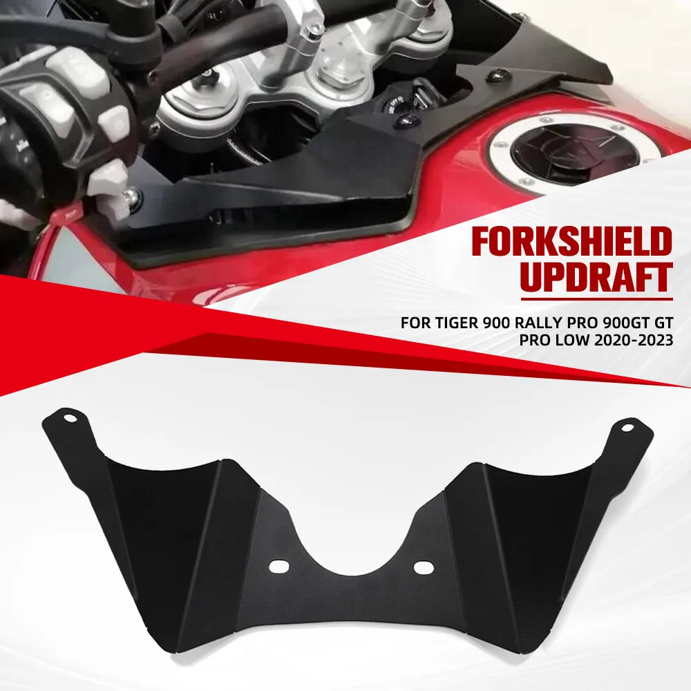 

Tiger900 Motorcycle Forkshield Updraft Airflow Deflector Wind Deflector Cover For Tiger 900 Rally Pro 900GT GT PRO Low 2020-2023