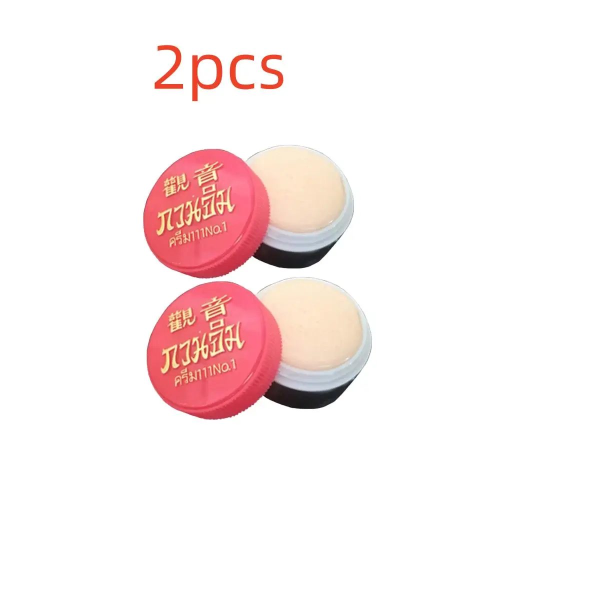 2pcs Thai Guanyin Cream Zheng Makeup Pearl Cream Beauty Acne Cream Acne Skin Brightening 3g Care Skin White Whitening