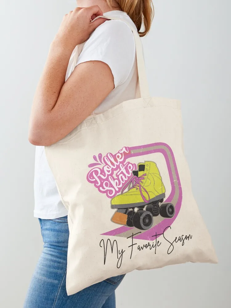 

Roller Skater My favorite Seasin,Gift best friend Tote Bag supermarket folding bag women bag Gift Eco