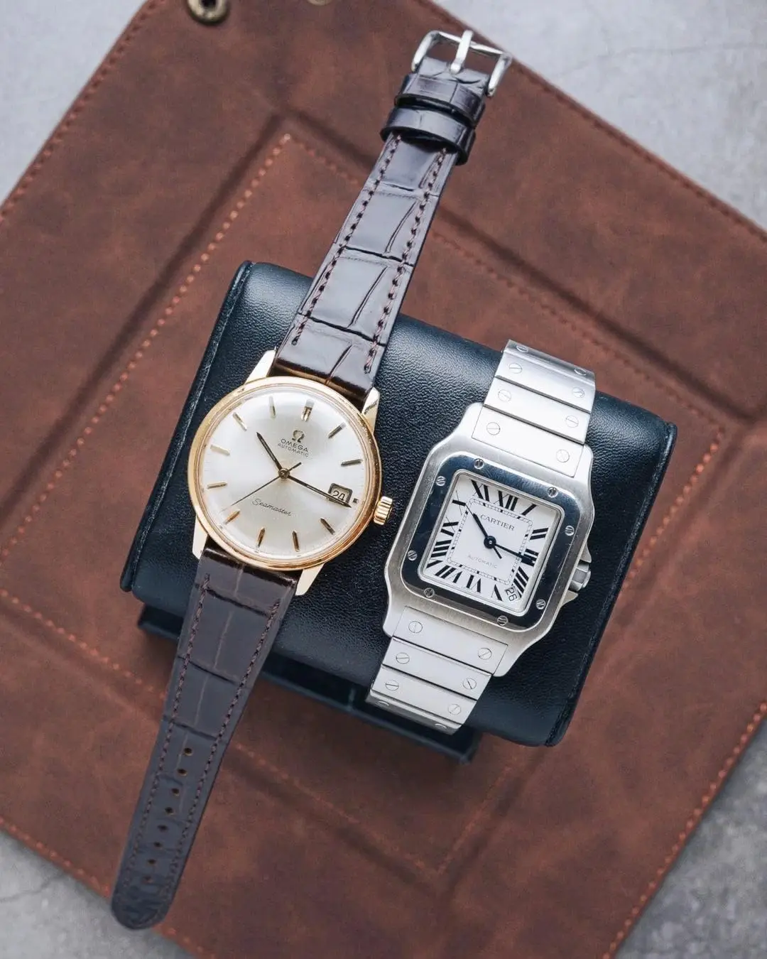 Crocodile Leather Strap Quick Release Genuine Leather Band Fit For Cartier Multiple Colors and Sizes Universal Man Women