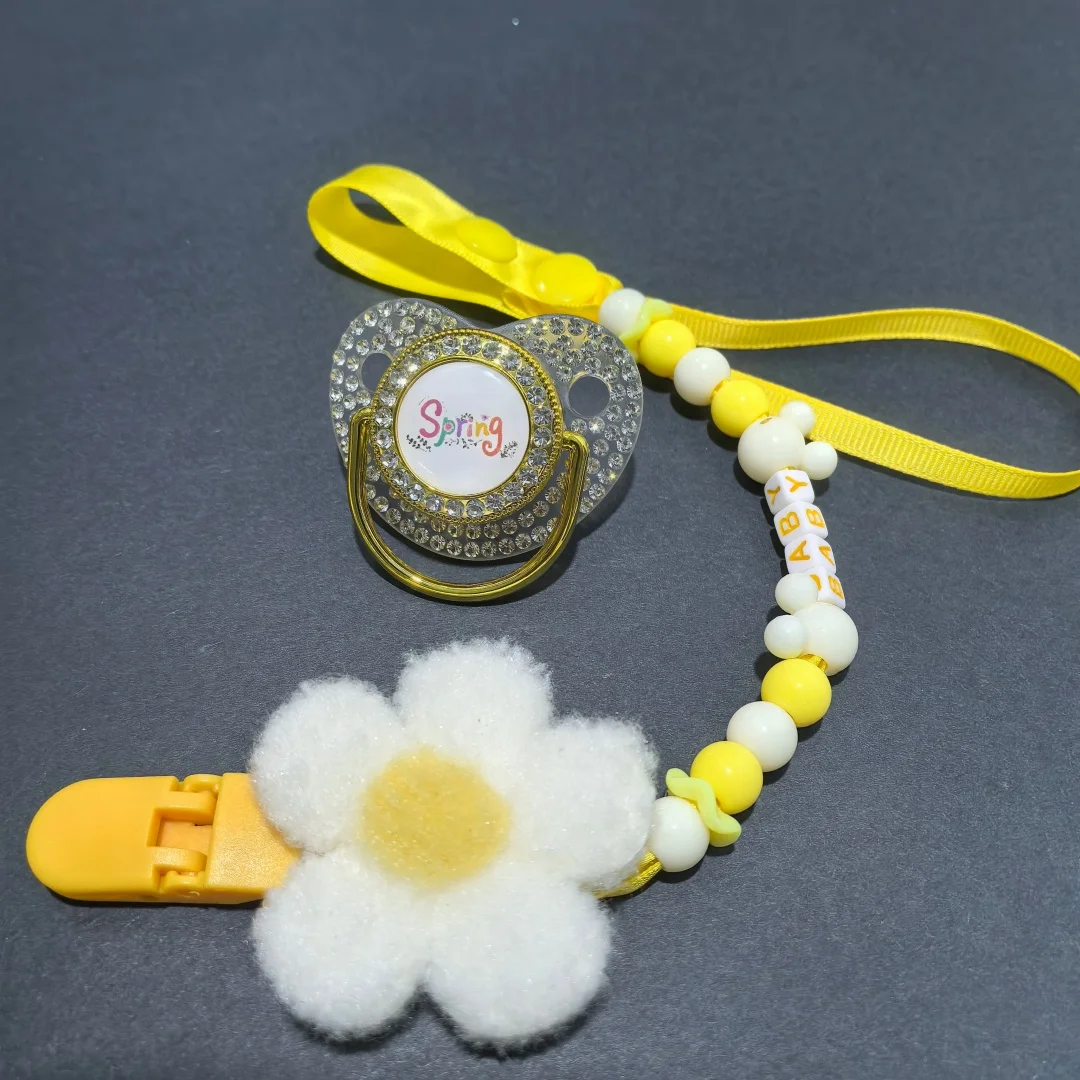 Joyful Silicone Baby Mouthing Toy Newborn Pacifier Soother Calm Teething Chew Comfort Infant Gift Newborn soothing pacifier