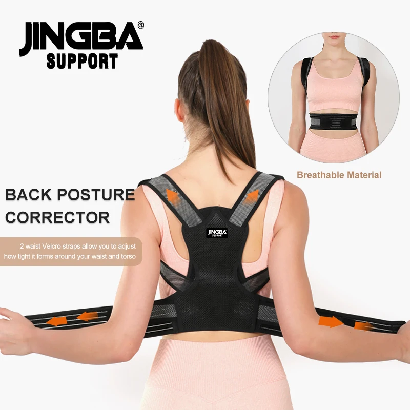 Back Brace Posture Corrector for Men and Women, Full Back Support for Upper Lower Neck Shoulder Spine Pain - Scoliosis