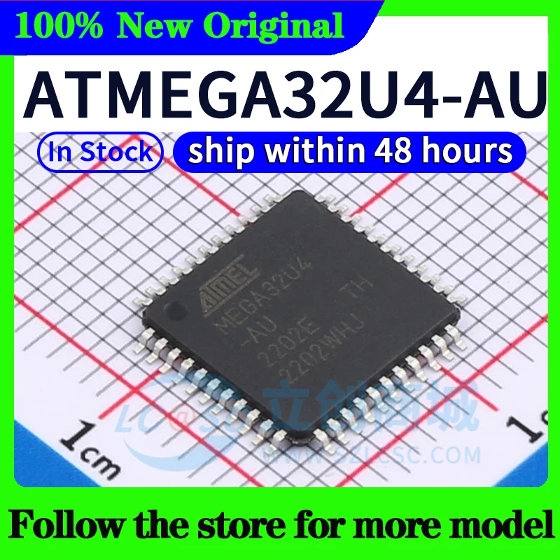 ATMEGA324P-20AU ATMEGA32L-8AU ATMEGA324A-AU ATMEGA324PV-10AU ATMEGA324PB-AU ATMEGA32U4-AU ATMEGA32-16AU ATMEGA324PA-AU ใหม่