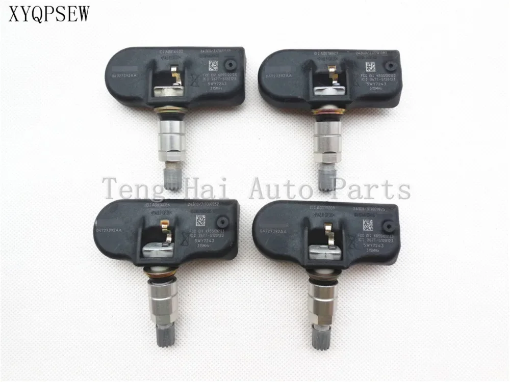 

XYQPSEW (4PCS) 04727392AA FOR CHRYSLER PACIFICA TOWN & DODGE COUNTRY CARAVAN TPMS SENSOR