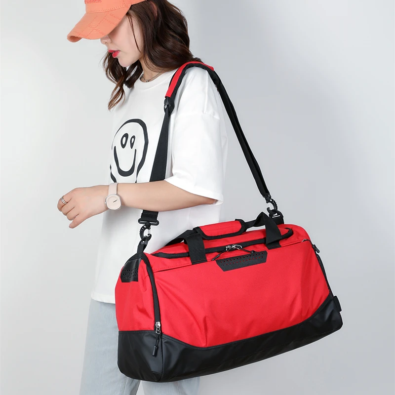 Personalisierte Seesack Nach Sport Sporttasche Reisetasche Mit Logo Wasserdichte Weekender Schulter Tasche ein Geschenk für einen Freund Drucken foto
