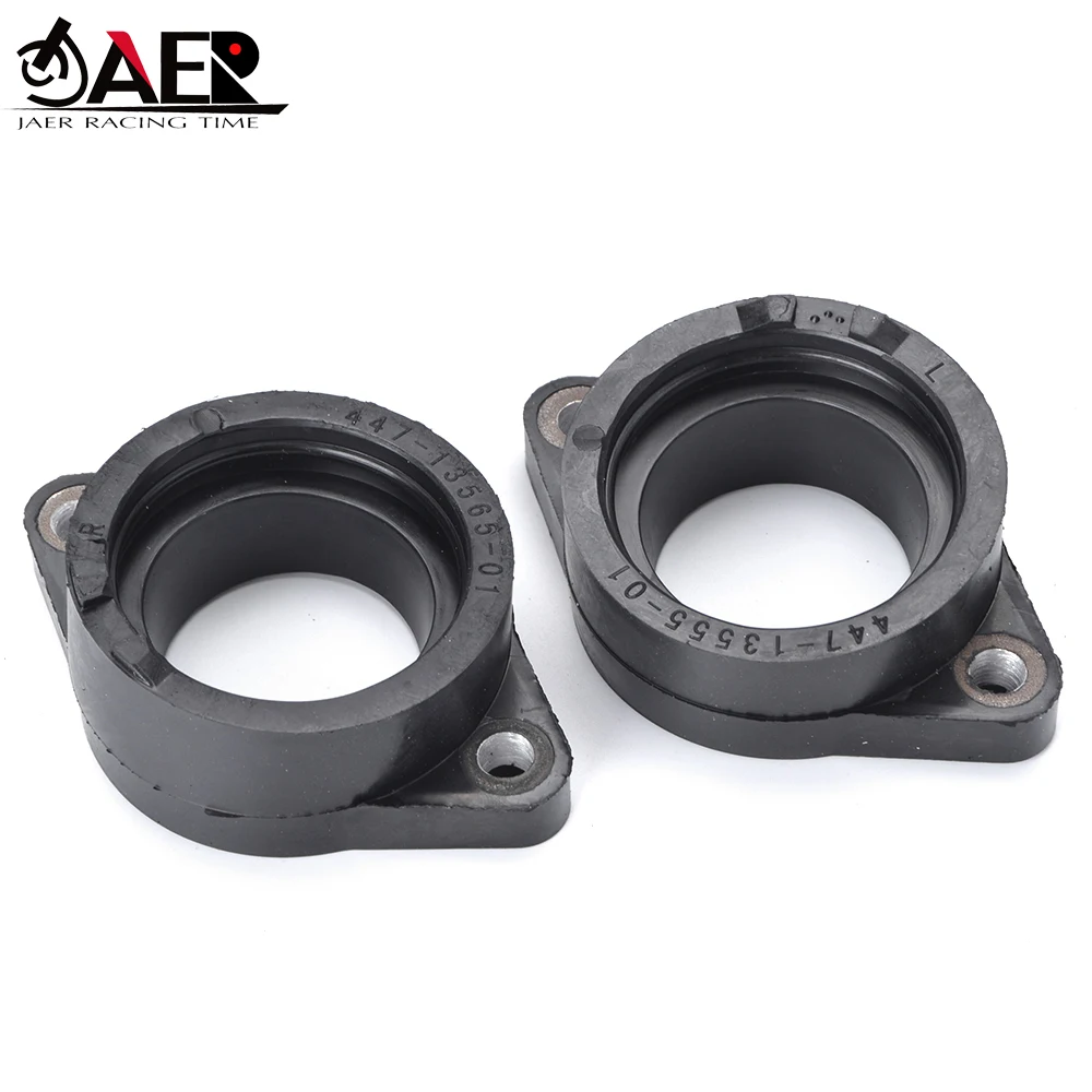 2PCS Motorcycle Carburetor Interface Adapter Intake Insulator Connector for Yamaha XS650 TX650