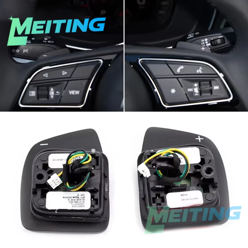 

Подходит для Audi A4 B9 A3 A4 RS4 RS5, аксессуары для рулевого колеса в сборе, подходят для 2020-2025 гг.