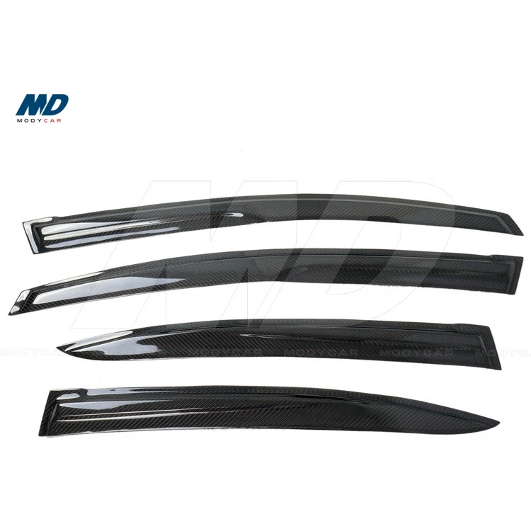 

Carbon Fiber Window Visor Sunrain For 2011-2015 Honda Civic 4d
