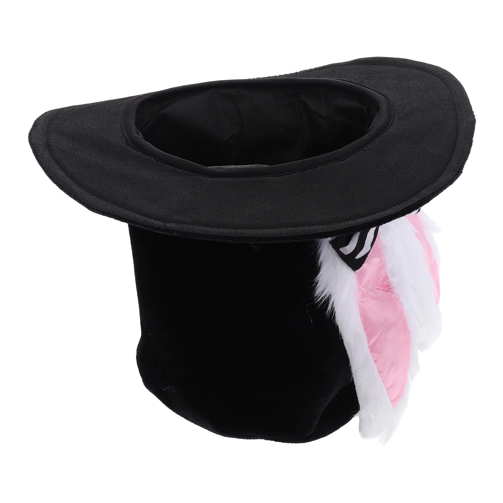 

Cute Easter Rabbit Ear Top Hat Creative Holiday Headwear for Party Costume Dressy Bunny Ears Hat Accessory Easter