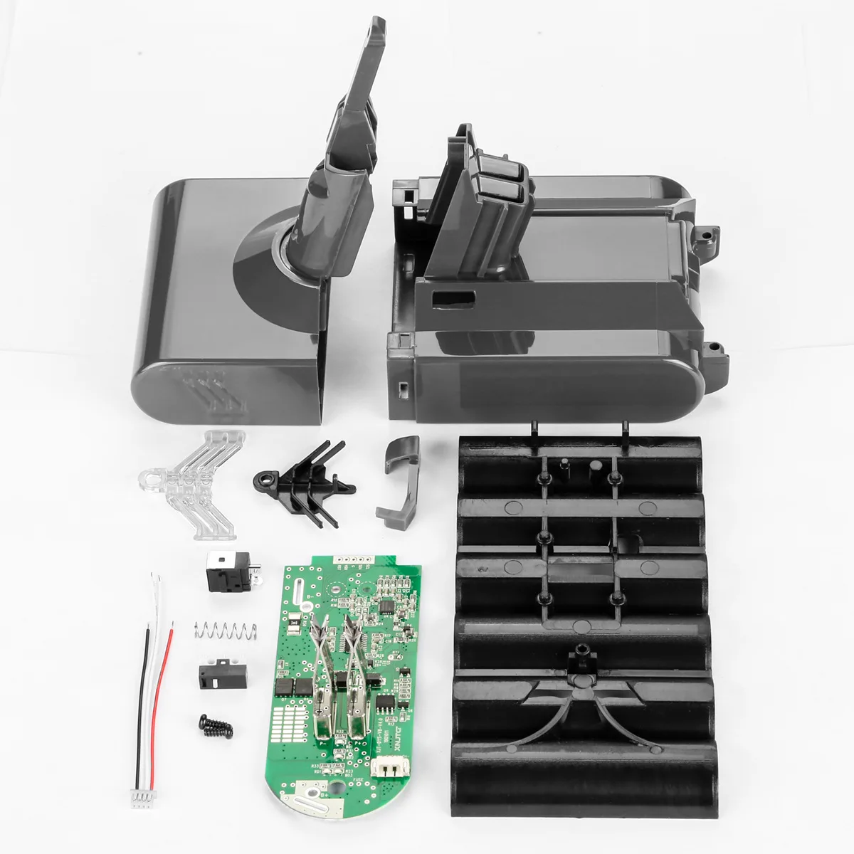 

18650-6-core PCB protection plate/battery case sleeve for DYSON V8 21.6V vacuum cleaner lithium battery