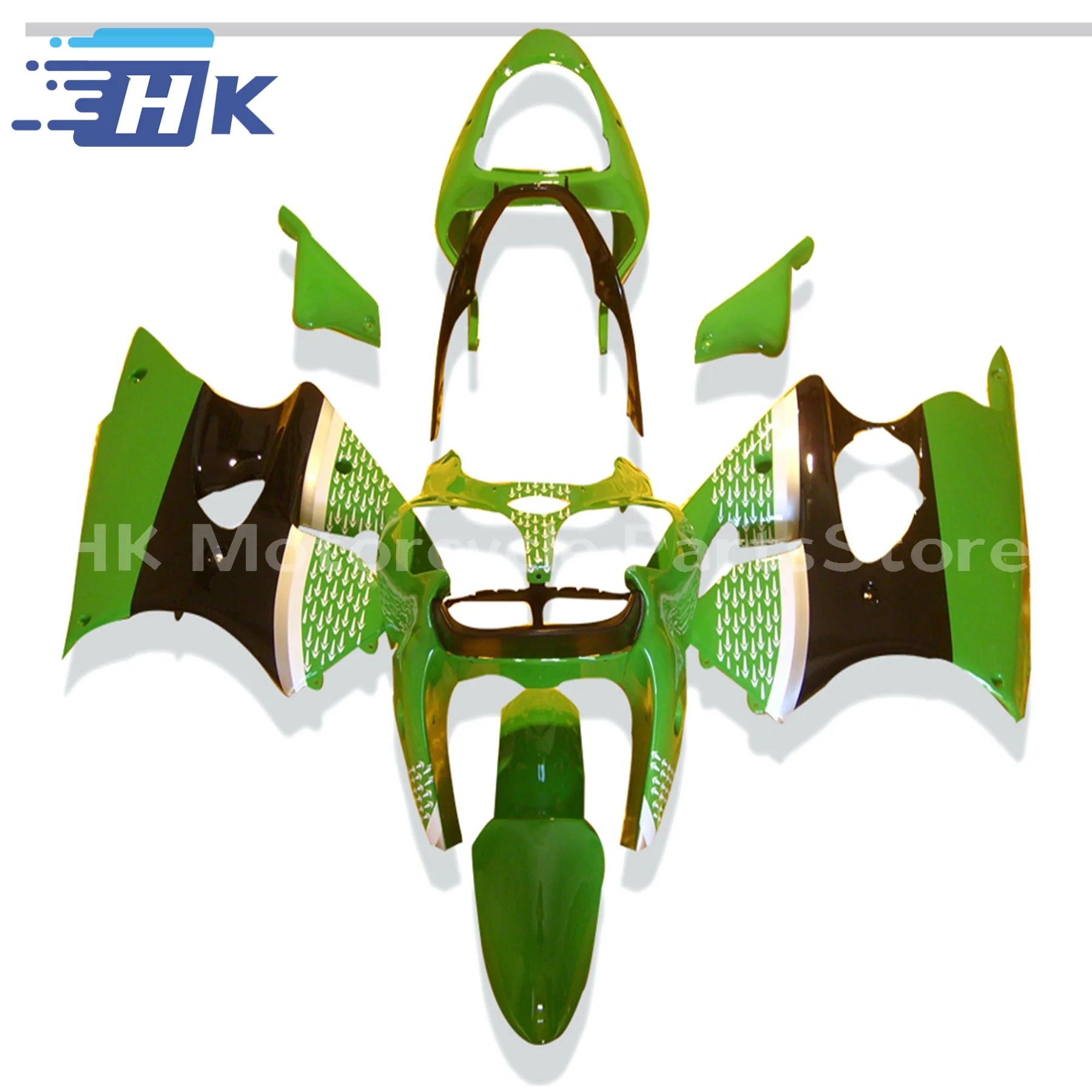 

For KAWASAKI 636 ZX6R 2000 2001 2002 Race Fairng Body Kit ZX 6R 00 01 02 Motorcycle Injection Fairings Set Cover Parts