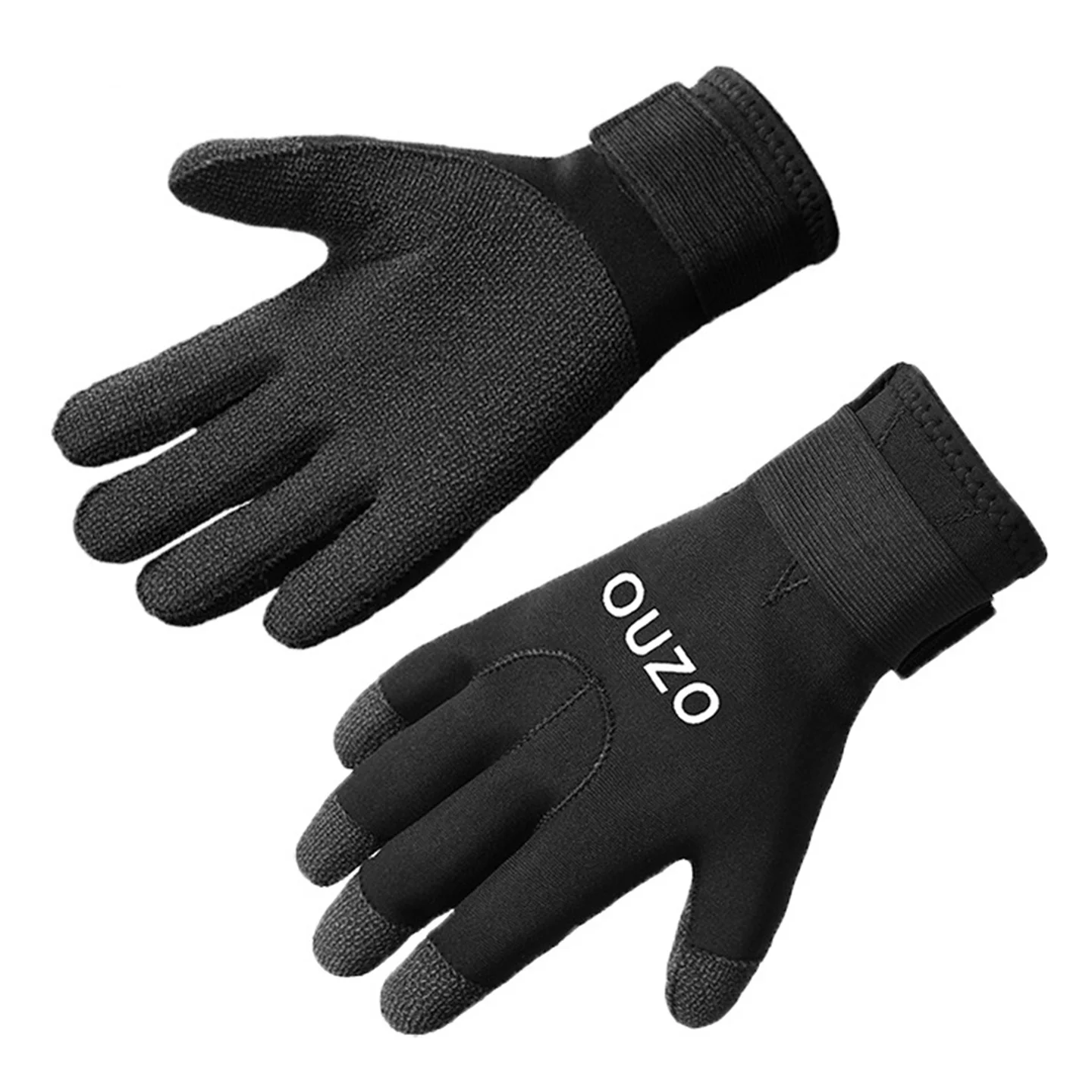 5mm Kevlar Diving Gloves Thickened Warm Wear-Resistant Cut-Resistant And Puncture-Resistant Gloves Fishing Gloves