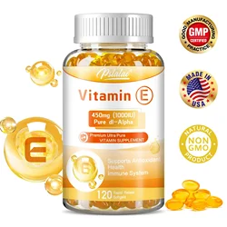 Vitamin E - Supports Skin, Hair, Nail, Immune and Eye Health and Boosts Immunity