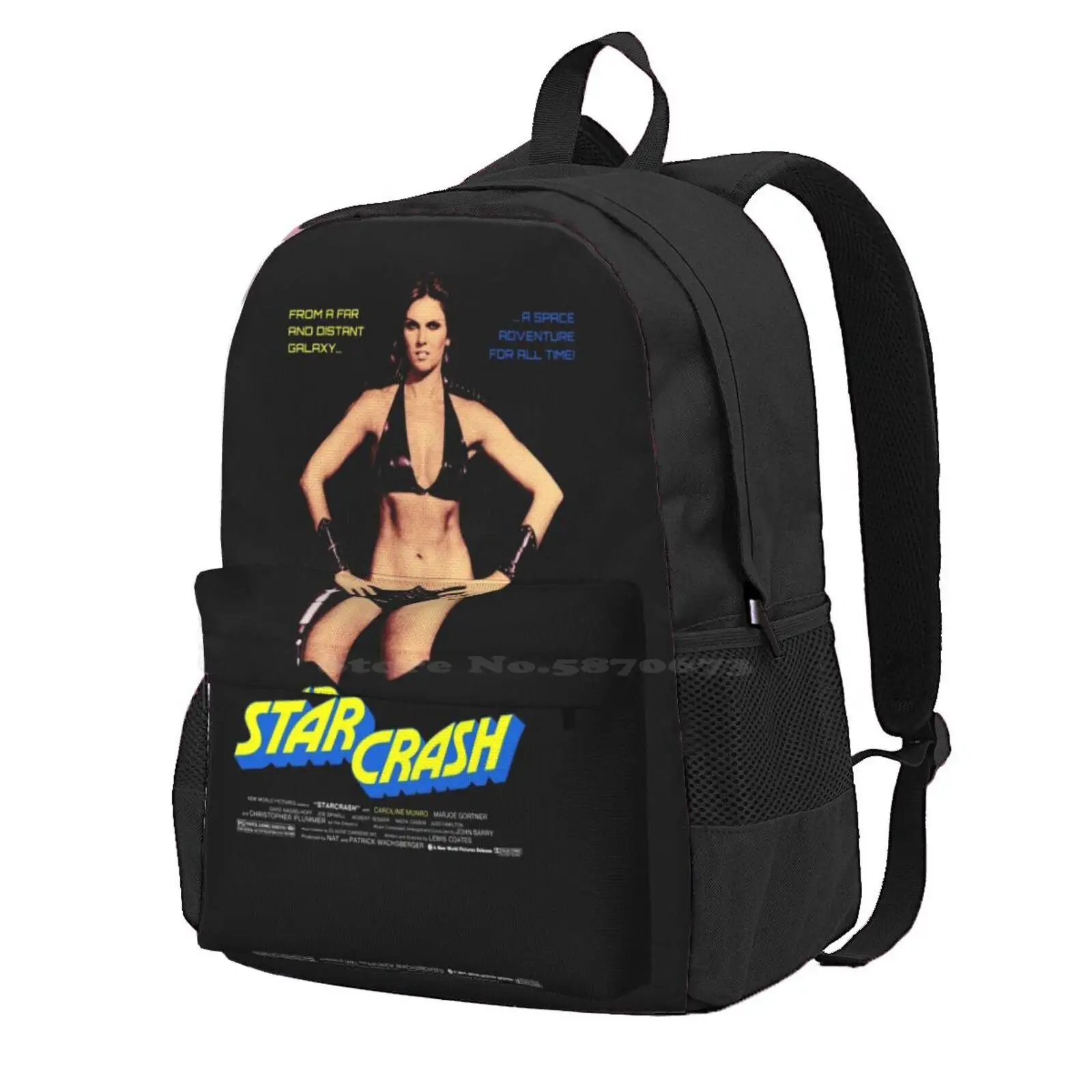 Starcrash Hot Sale Schoolbag Backpack Fashion Bags Starcrash Star Crash Caroline Munro Luigi Cozzi 1978 Science Fiction Sci Fi