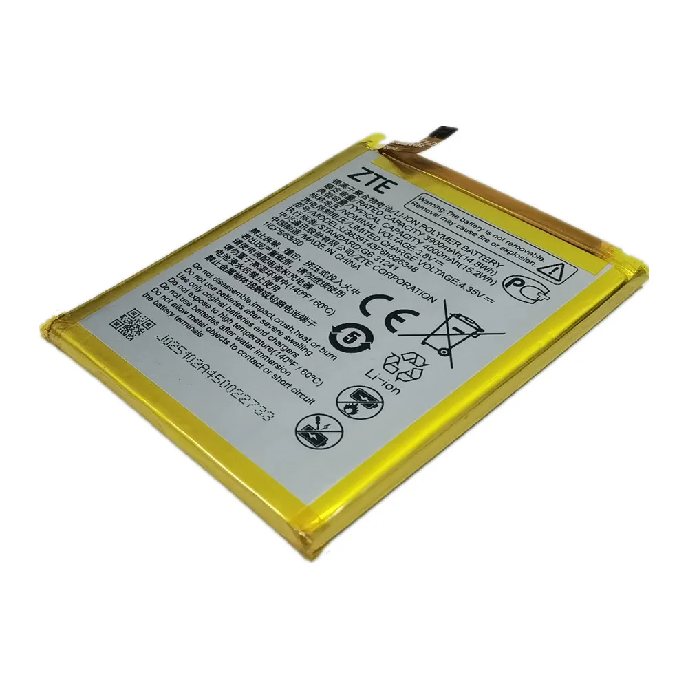 New Original High Quality Li3839T43P8h826348 4000mAh Battery For ZTE Blade A7S A7 2020 EA72020 Phone Replacement Battery Bateria