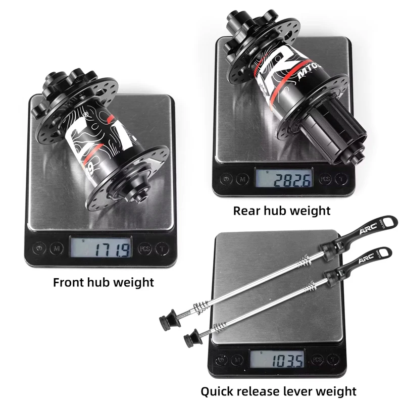 قوس MT039 الجبلية الجبهة الخلفية دراجة محاور 32H 6 البراغي القرص دراجة محور QR من خلال 135 مللي متر 142 مللي متر HG XD MS 11 12 فولت محور عجلات 6-ألوان