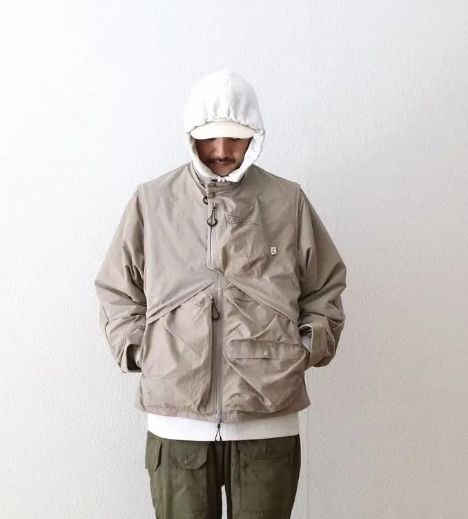 

CMF Multi-Pocket Urban Function Waterproof Removable Sleeve Vest Jacket Jacket