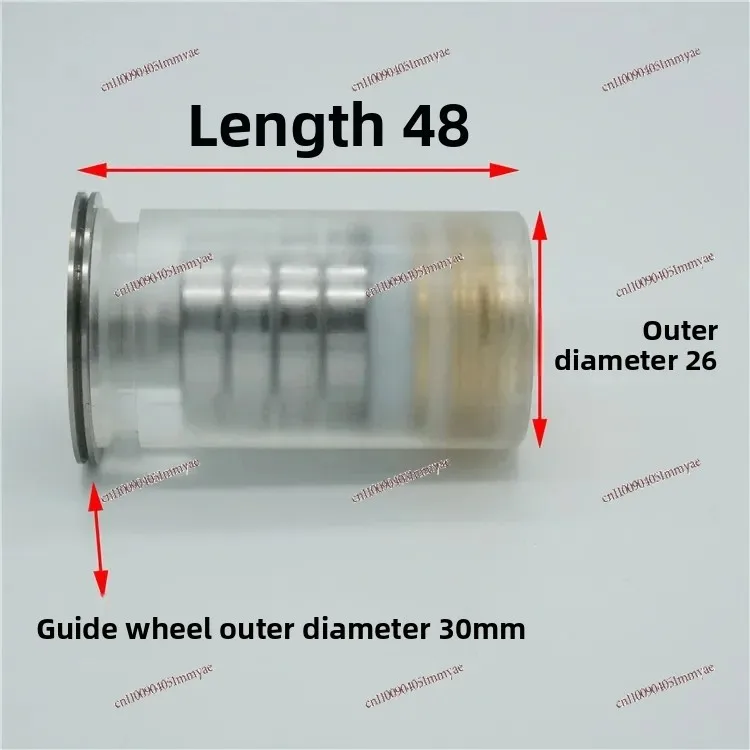 

Wire Cutting Accessories 123 Guide Wheel Assembly 26 * 48 Wheel Outer Diameter 30 Seats Outer Diameter 26 Length 48