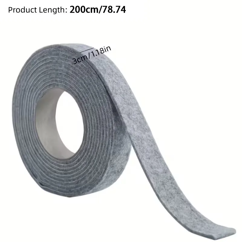 1 لفة نافذة شرائط مكافحة التكثيف الزجاج امتصاص الماء ملصقات نافذة التكثيف ماصة شرائط امتصاص الرطوبة