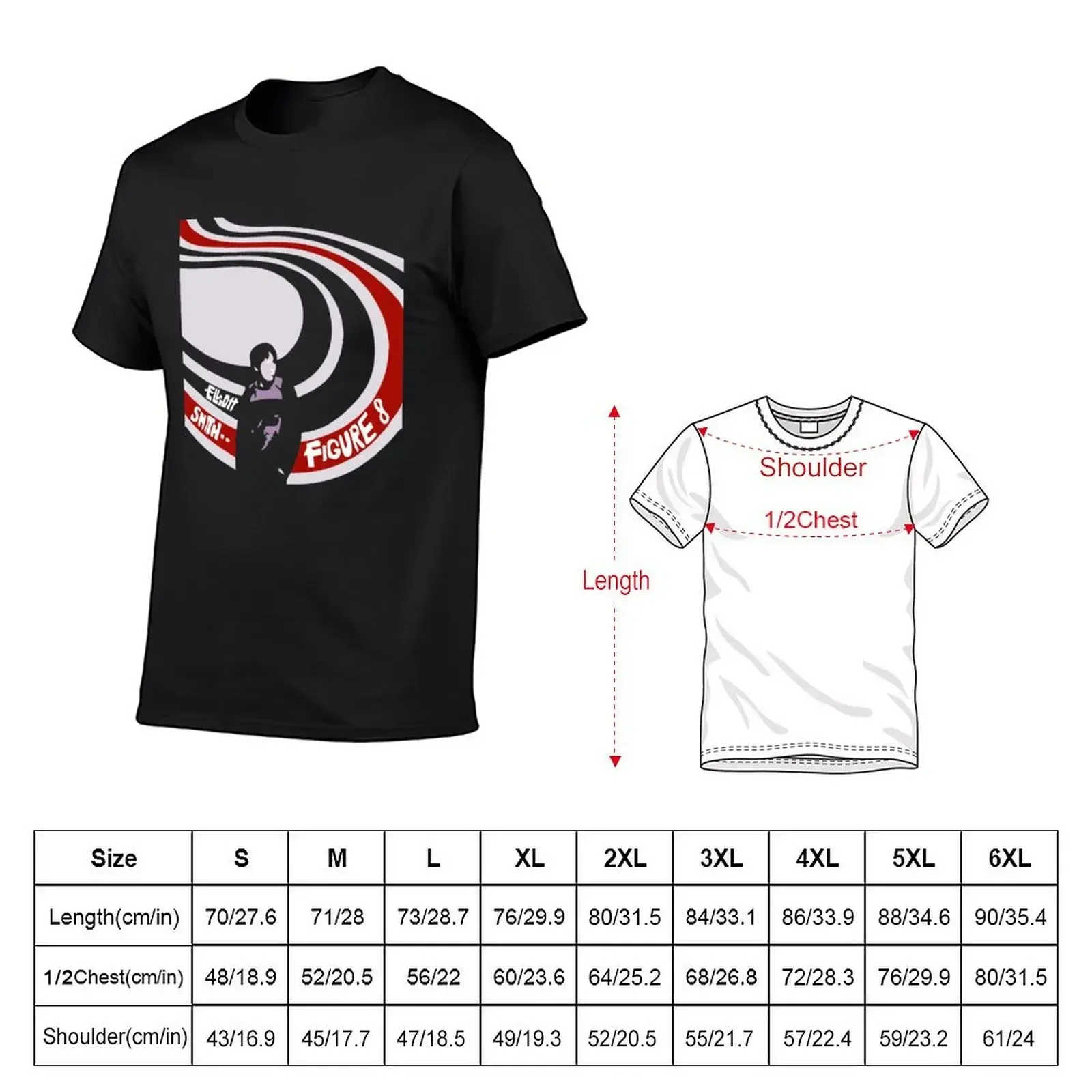 Elliott Smith Figure 8 Bigger T-Shirt blanks boys animal print street wear mens big and tall t shirts