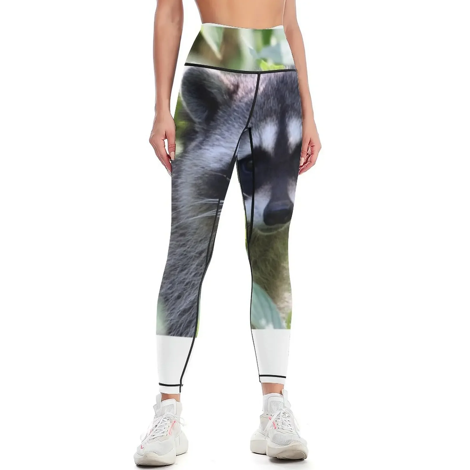 Raccoon Leggings Women's push up sports for Golf wear legings for fitness Womens Leggings