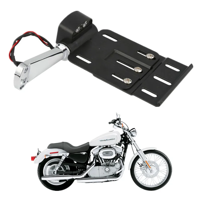 

Телескопический складной номерной знак для Harley Forty Eight Sportster XL 1200 Custom XL 883L 883N 48 2004 up