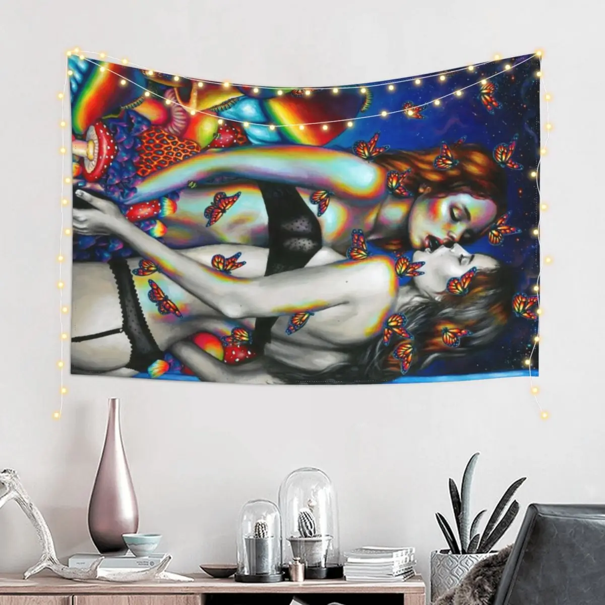 

Reflections Tapestry Bed Room Decoration Wall Hanging Wall Wall Hangings Decoration Room Decor Cute Tapestry