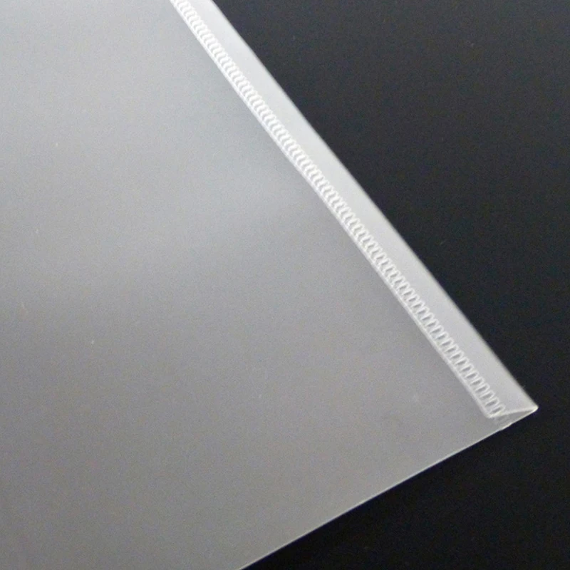 Sac de Rangement en Plastique Transparent et Coloré, pour Documents, A5, 1 Pièce