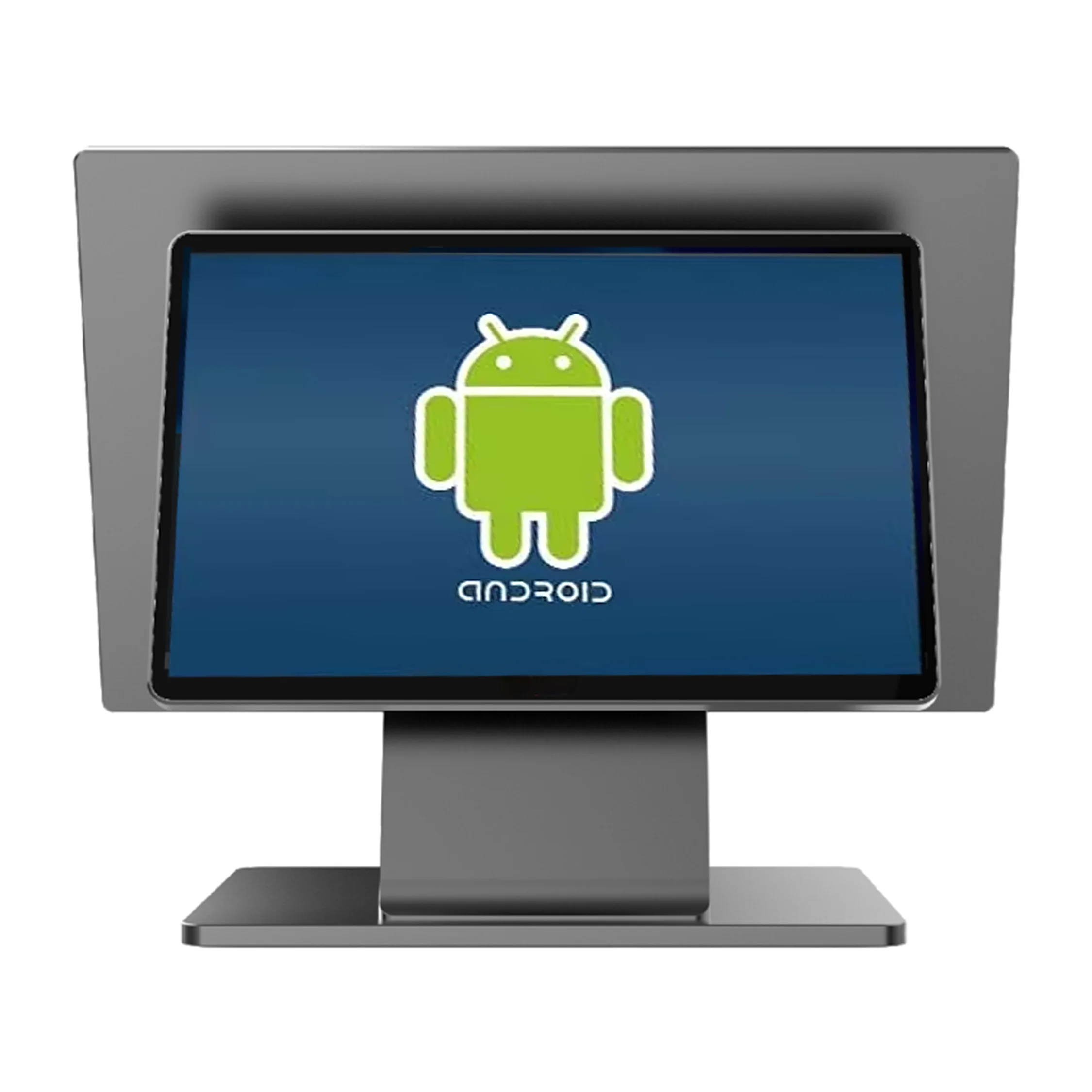 JEESTON Slim 15.6 Inci Android 13 Mesin Kasir 8-Core CPU 4G 32G Terminal POS Cangkang Aluminium 1920*1080P Layar Sentuh ECR