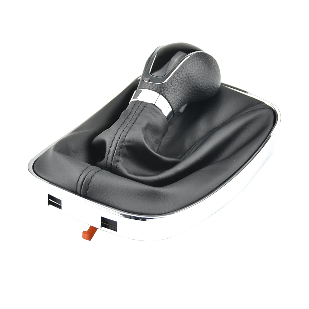 6 Speed Car Shift Gear Knob PU Leather Boot For Opel Insignia 2008 2009 2010 2011 2012 2013 2014 2015 2016 2017
