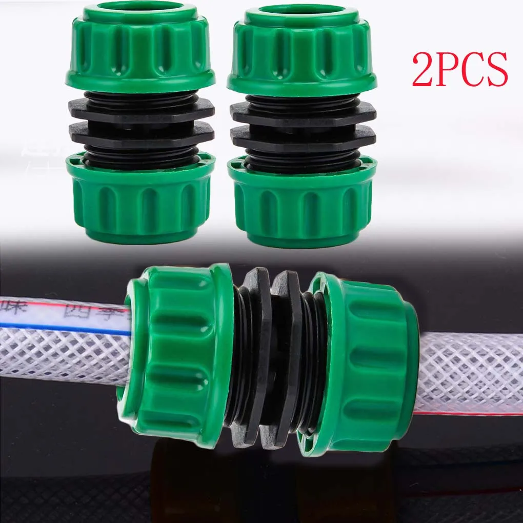 2PCS Quick Hose Connector Repair Irrigation Accessories Water Pipe Extension Hose Faucet Quick Connector