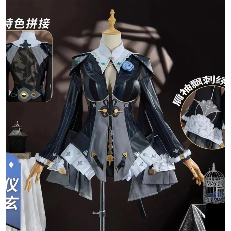 유 코스튬 젠리스 존 제로 이쉔 잉크 섀도우즈 코스프레 의상 게임 애니메이션 파티 유니폼 할로윈 역할극 의상