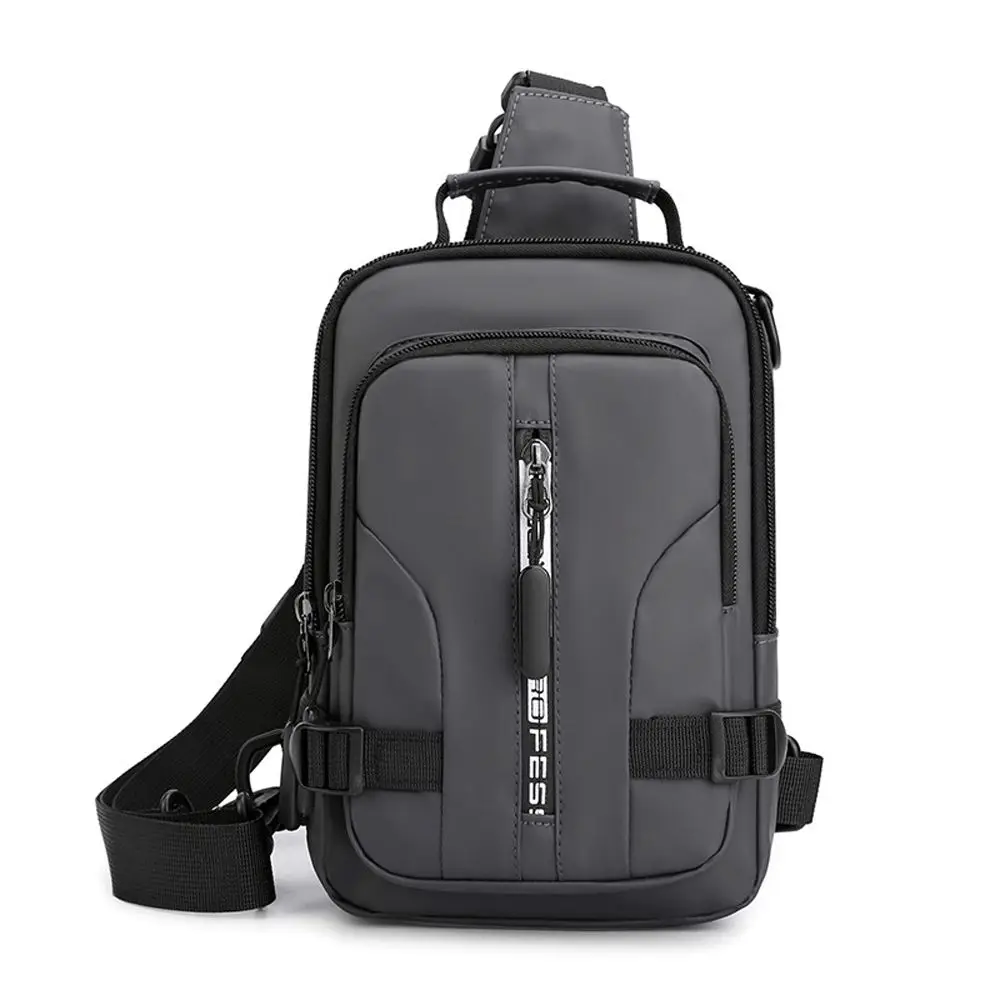 

Proof Rucksack Pack Sling Side Multifunction Messenger Chest Bag Nylon Crossbody Bag Men Small Backpack Travel Shoulder Bag