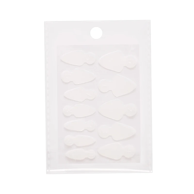 12pcs Dual Nail Forms False Tips For Gel Extension Quick Building French Nails Mold Soft Silicone Pads Manicure Tools