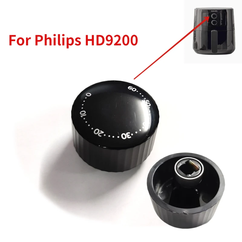 Air Fryer Switch Knob For Philips HD9200 Fryer Knob Timing knob Replacement