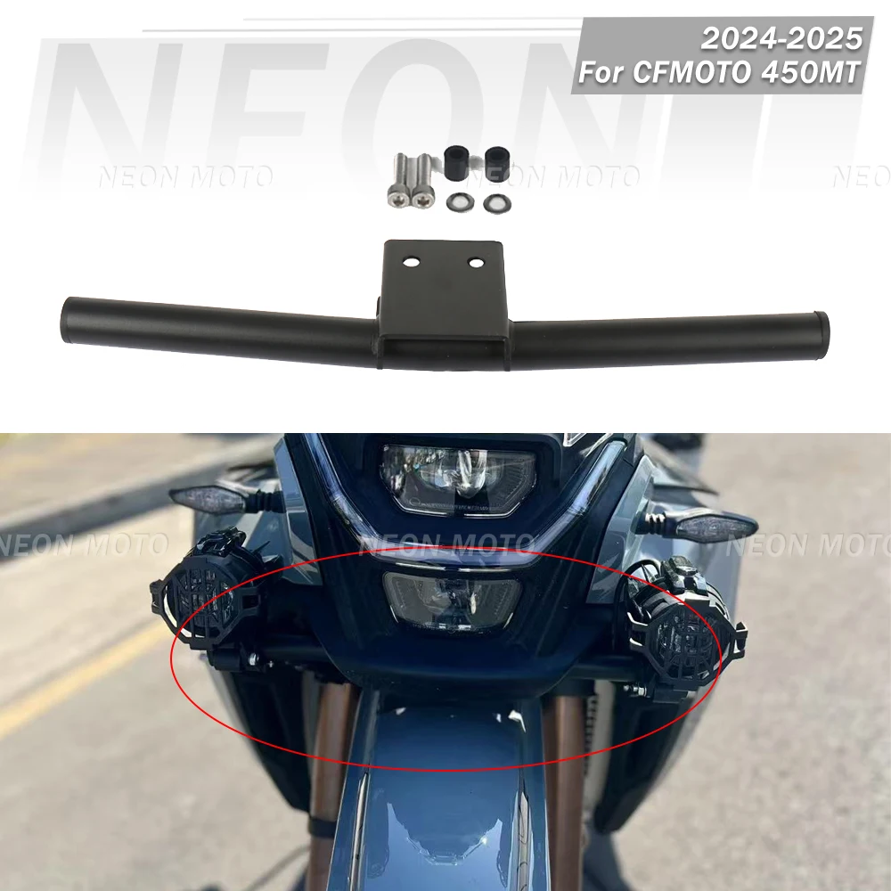 

450 MT Motorcycle Fog Lamp Auxiliary Light Bracket Fog Lamp Driving Light Bracket Accessories For CFMOTO 450MT 450mt 2024 2025