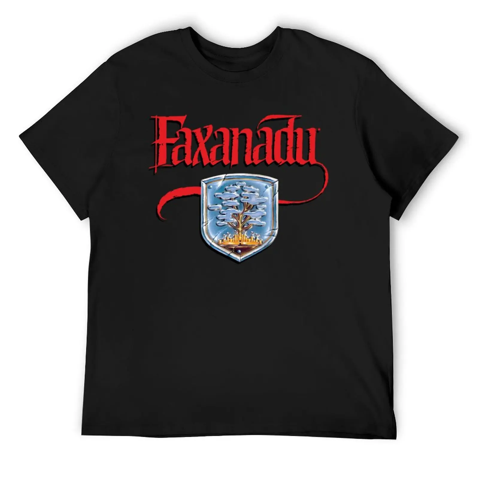 

Faxanadu T-Shirt graphic t shirt vintage anime stuff hippie clothes kawaii clothes workout shirts for men