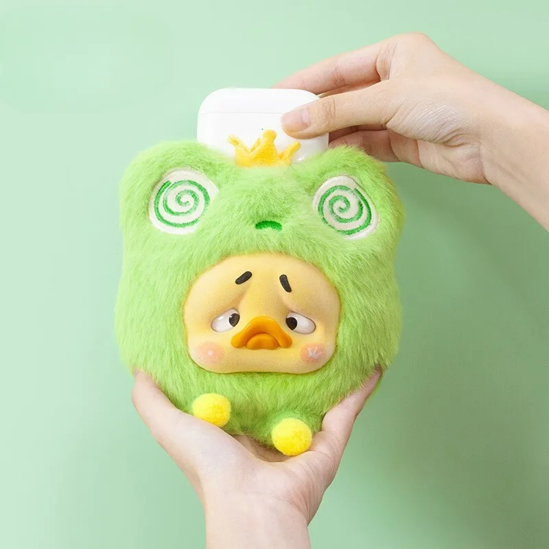 

Upsetduck Fable Rebels Duck Series Blind Box Earphone Bag Pendant Plush Action Figures Key Case Cartoon Decor Toys Surprise Gift